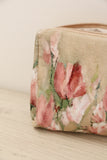 Magnolia Limone Vintaged Velvet Cosmetic Bag