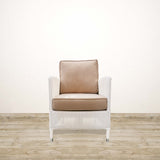 Deauville Lounge Chair in White