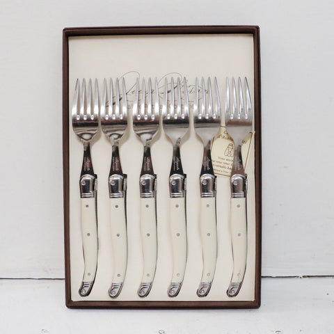 Laguiole Ivory Table Forks Set of 6