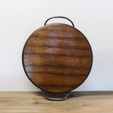 New Zealand Made Barrel Top Platter with Handles