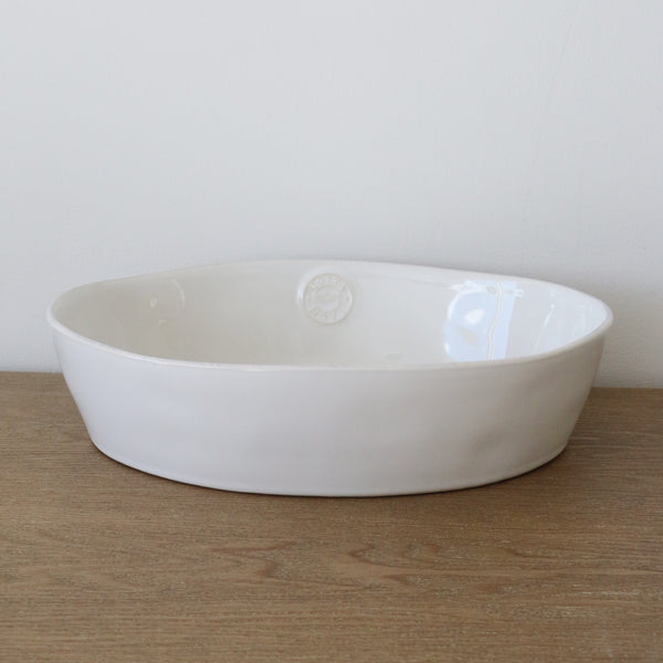 Costa Nova White Oval Baker 30cm