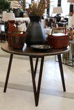Dark Oak Round Oxford Dining Table in Oak