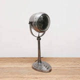 Car Desk Lamp in Pewter Style Finish