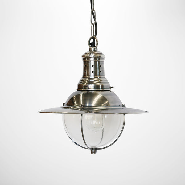 Brushed Pewter Style Hanging Light