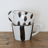 Zanzibar Mugs in Spots and Stripes