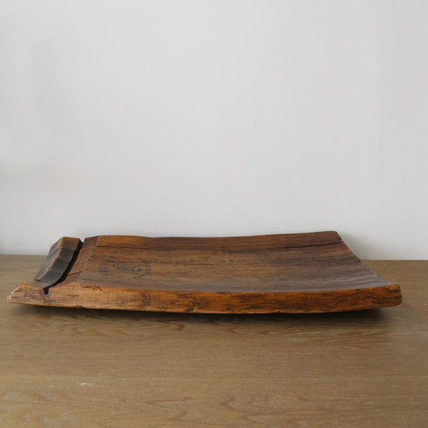 French Oak Barrel Stave Platter