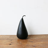 Medium Marble Decorative Pear in Black