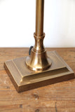 Antique Brass Table Lamp and Shade