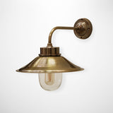 Outdoor Cape Cod Brass Wall Lamp