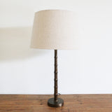 Havana Ridged Candlestick Lamp Base