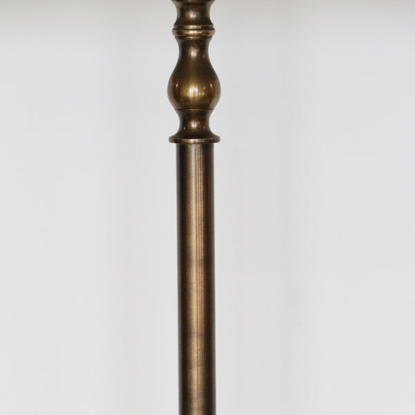 Lyon Oval Lamp Base in Antique Brass Finish