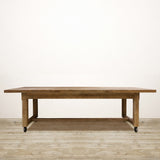 Tuscan Dining Table in Reclaimed European Oak