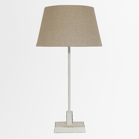 Kensington Table Lamp Base in Ivory