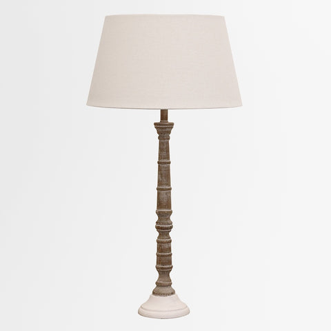 Claudette Natural Bedside Lamp Base