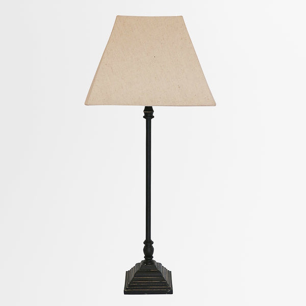 Petit French Style Table Lamp Base in Black
