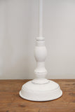 Provincial Style Lamp Base in Ivory