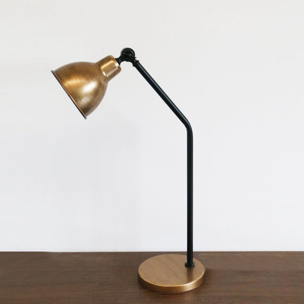 Black and Gold Lux Desk Lamp