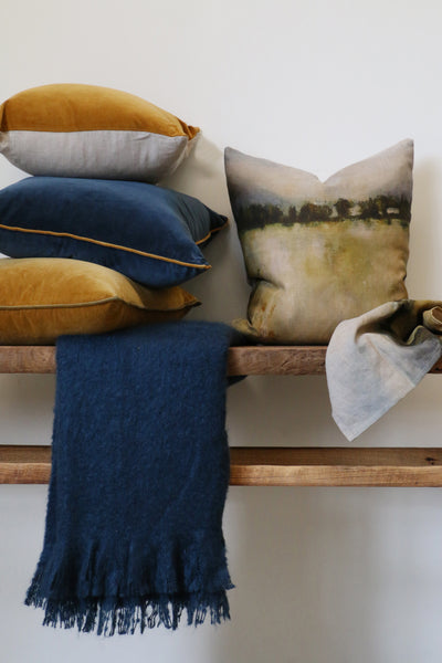 Indigo Blue Throw