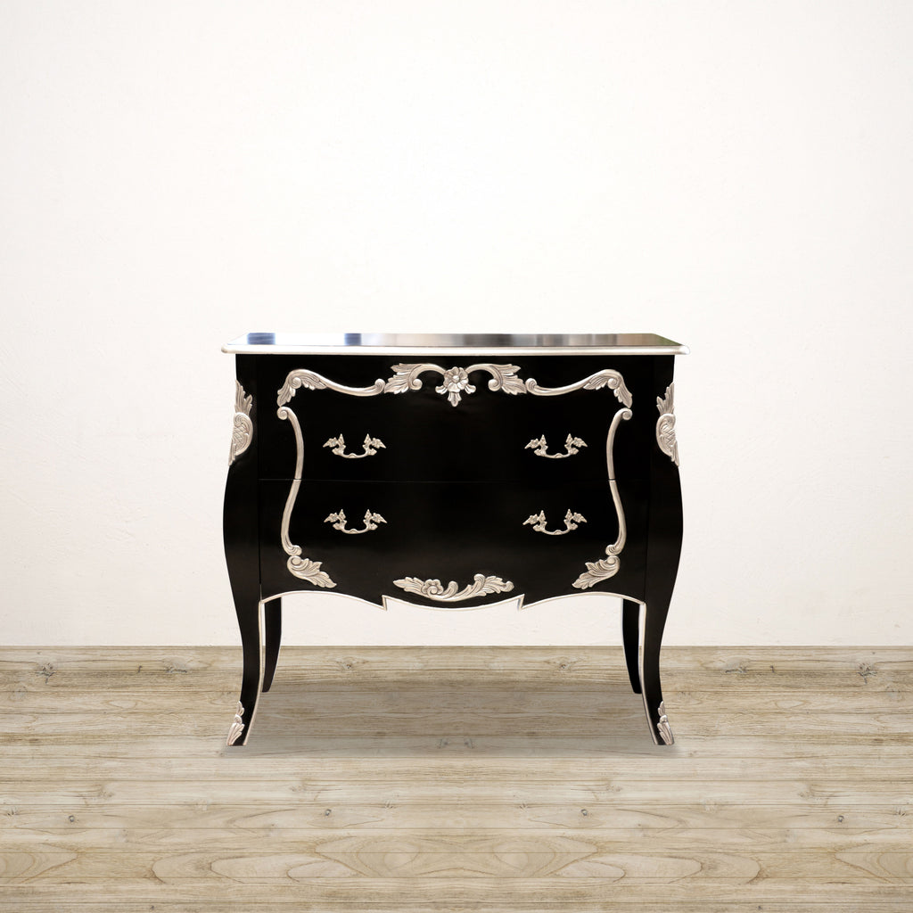 Black bombay chest discount
