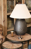 Cairo Round Nesting Tables in Reclaimed Elm with Metal Legs