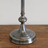 Caribbean Tall Silver Finish Palm Lamp Base