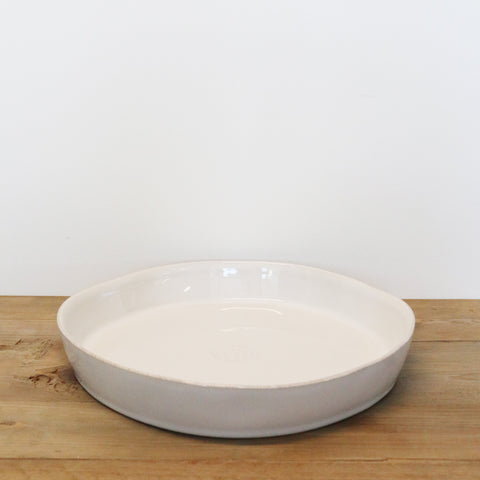 Costa Nova White Pie Dish 30cm