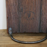 New Zealand Made French Oak Barrel Stave Platter with Metal Handles