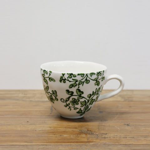 Florentine Ceramic Mug in Green