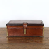 Riviera Luxury Large Leather Jewellery Box