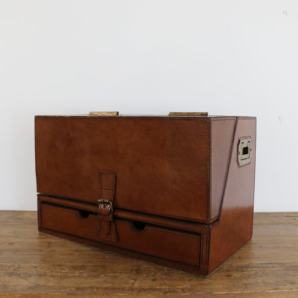 Leather Stationery Box