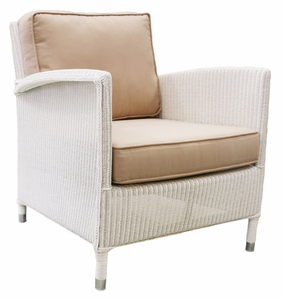 Deauville Lounge Chair in White