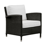 Deauville Lounge Chair in Black