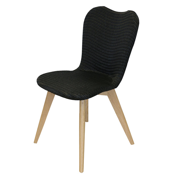 Lily Indoor Dining Chair in Black