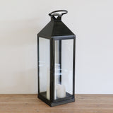 Large Long Island Lantern in Dark Black Bronze