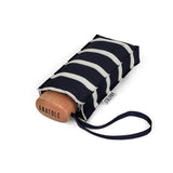 Anatole Striped Navy / White Micro Umbrella in Pablo