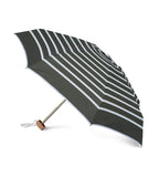 Anatole Striped Khaki Micro Umbrella in Charles