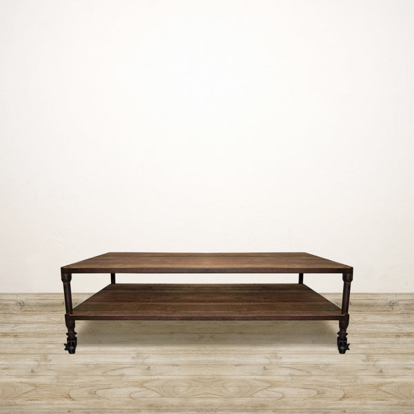 Havana Recycled Pine Coffee Table with Shelf