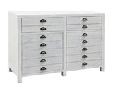 White Wash Printers Drawers