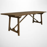 Loire Dining Table Natural Recycled Elm