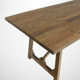 Loire Dining Table Natural Recycled Elm
