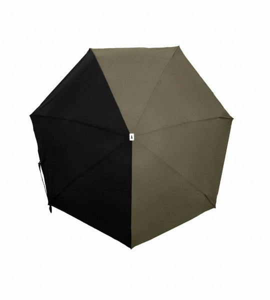 Anatole Alma Micro Umbrella in khaki & black