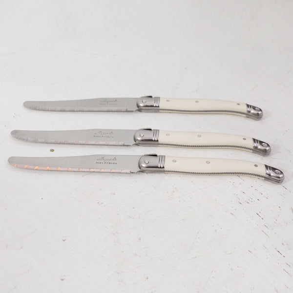 Laguiole Ivory Table Knives Set of 6