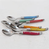 Laguiole Mulitcoloured Teaspoons Set of 6