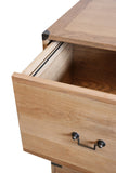 Campaign Three Drawer Oak Filing Cabinet