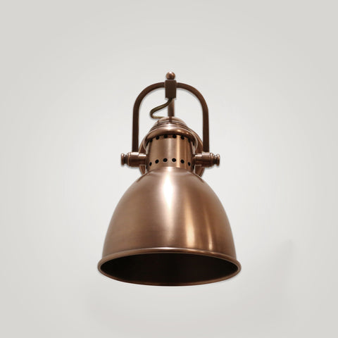 Bretagne Wall Light in Copper Finish