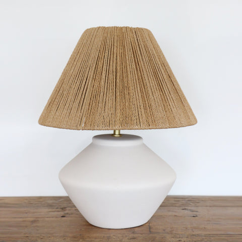 Waiheke Lamp Base in White