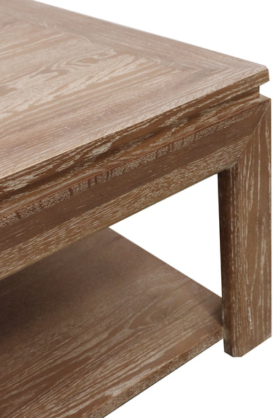 Mayfair Coffee Table In Natural Weathered Oak Finish