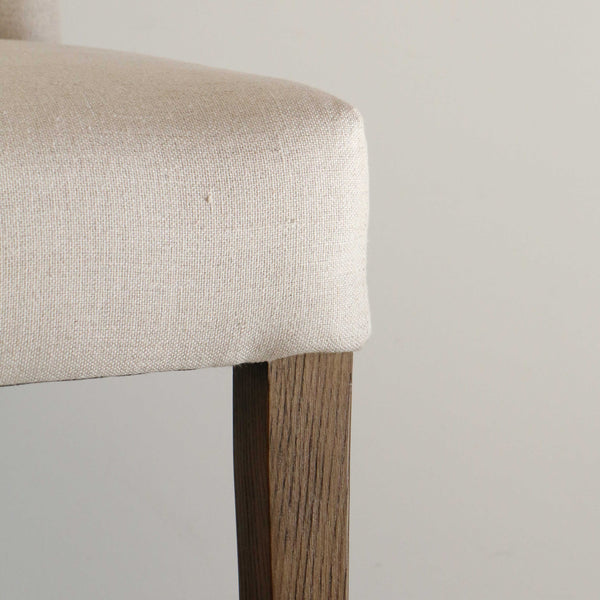 Bastide Dining Chair in Natural Linen