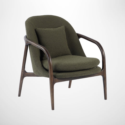 Hamburg Armchair Sherwood Green Boucle