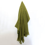 Olive Green Throw